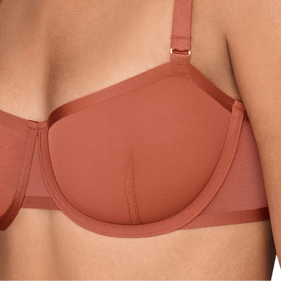 Cuup Balconette Bra - Clay 32F - Picture 4 of 7